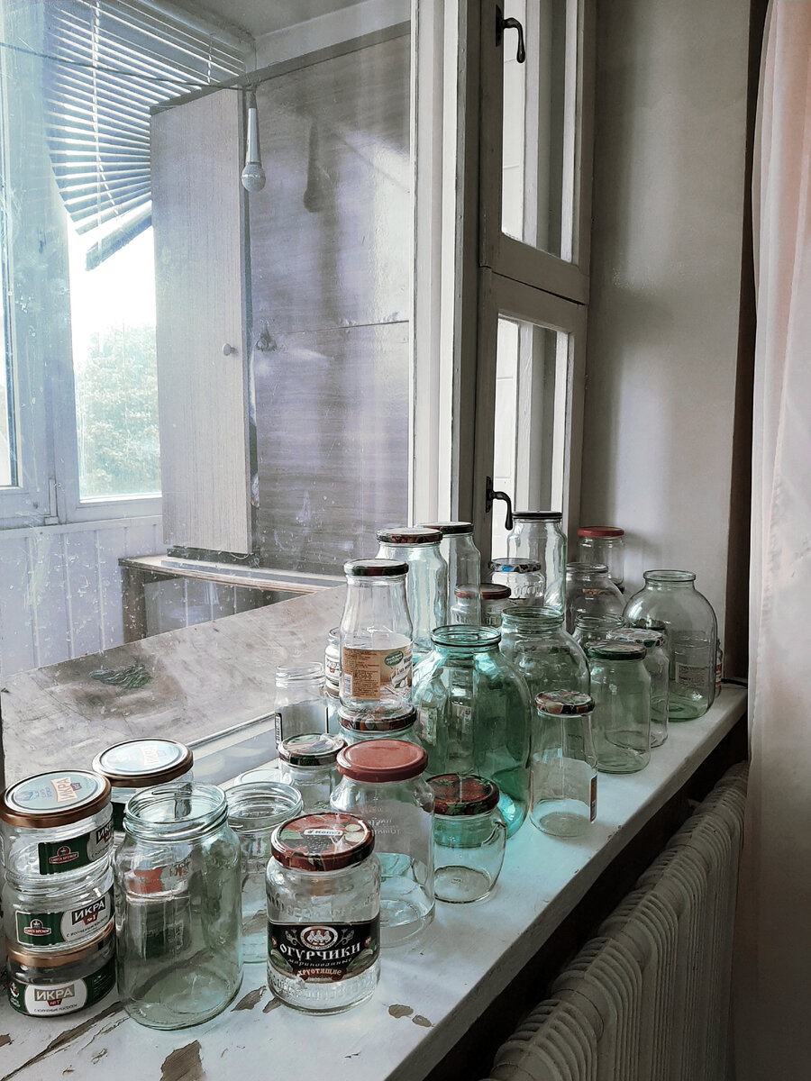 Скоро в них будут зимние салаты, лечо, кабачки и баклажаны 😋