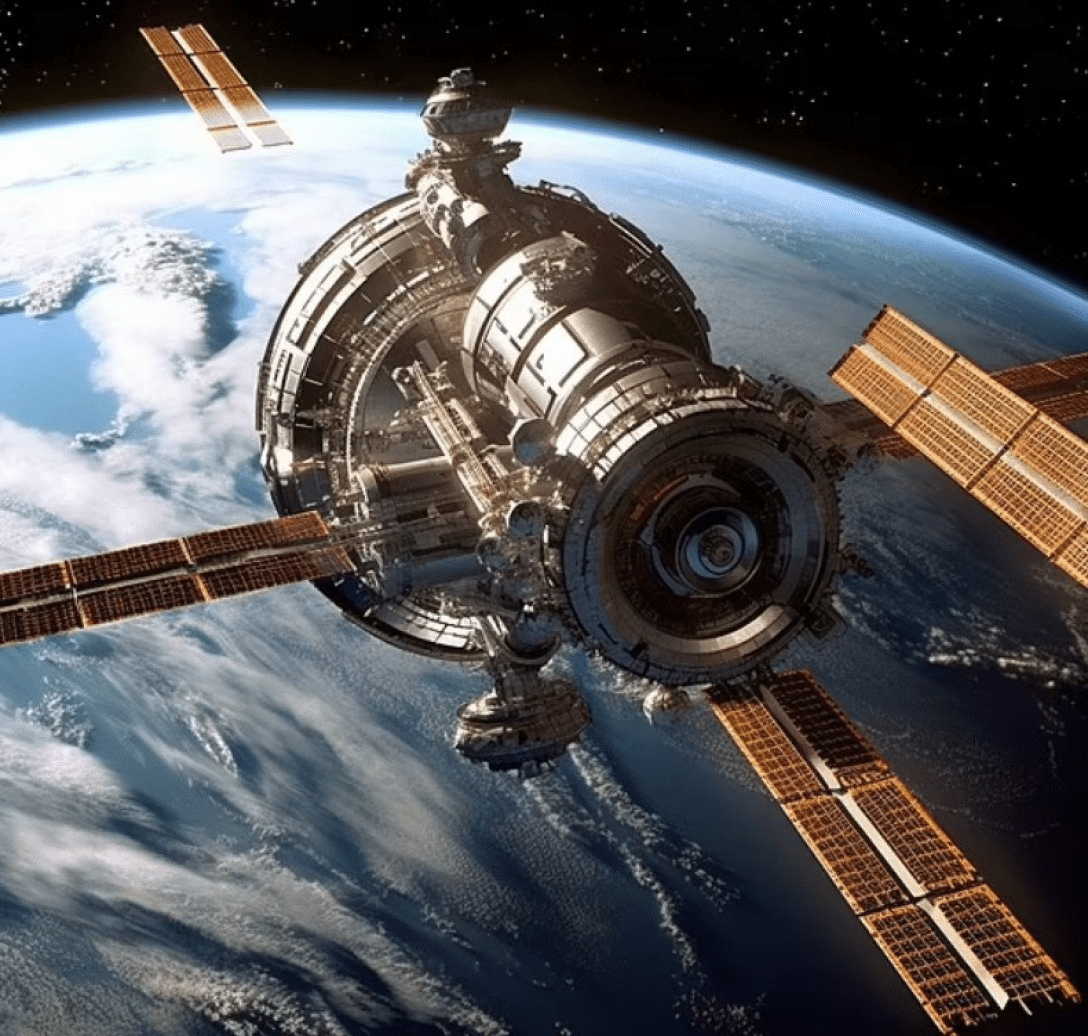    Особая космическая станция / © Daily Mail / Midjourney