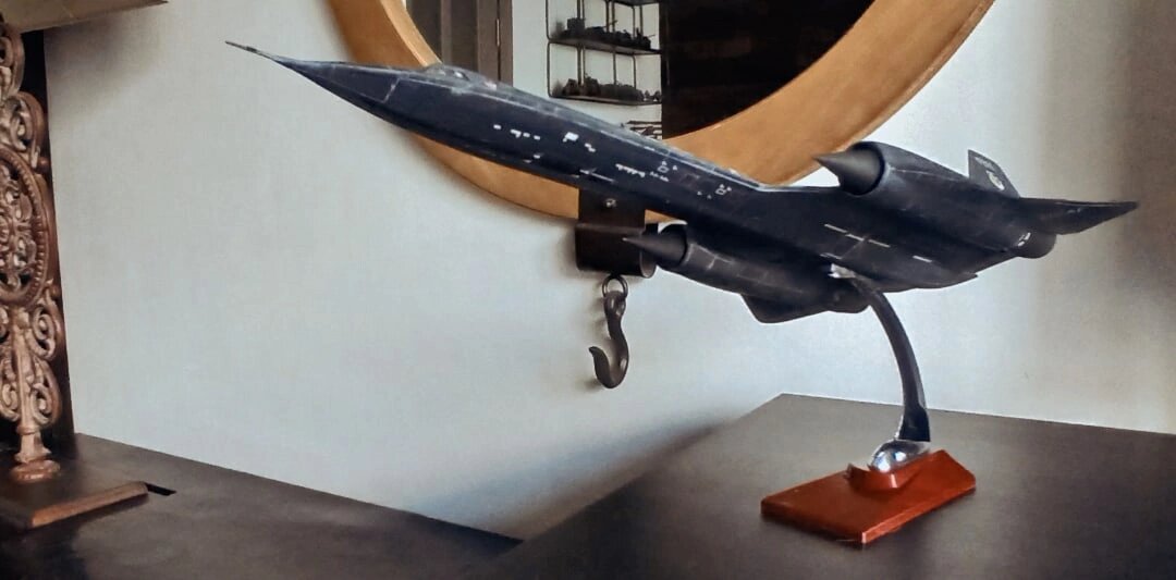 SR-71 чувствует себя довольно устойчиво (фото автора) 