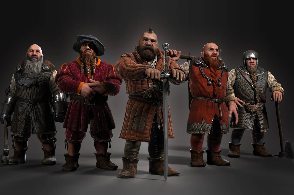 Краснолюды (арт www.witcher.fandom.com).