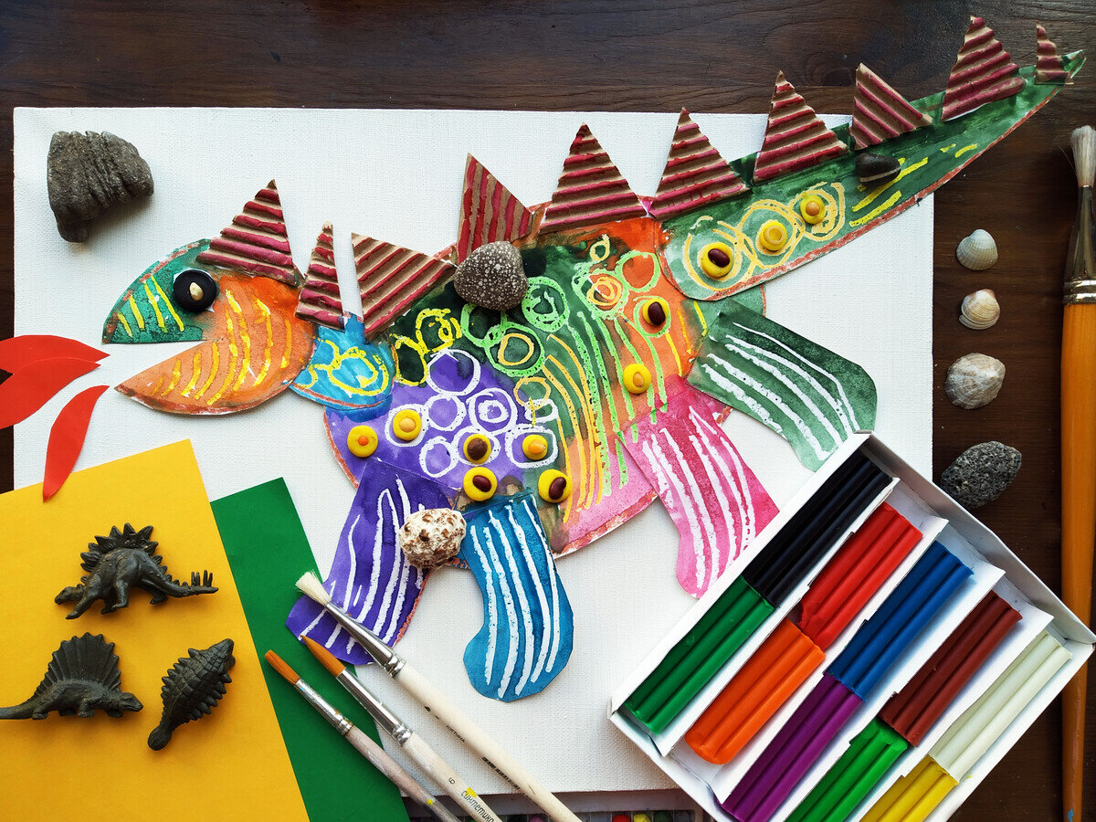 Примеры работ из программы «ДХШ. Подготовишки»