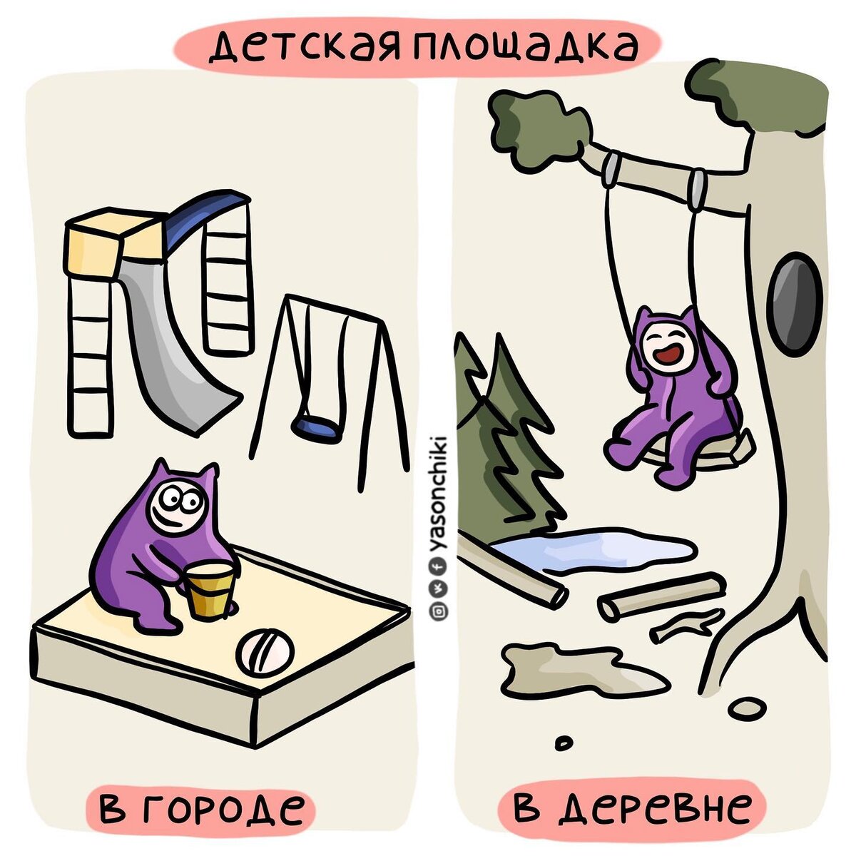 Семейный юмор в комиксах Насти Ясоновой | Мир комиксов | Дзен