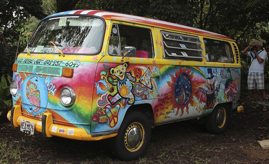 1979 Volkswagen Hippie van салон