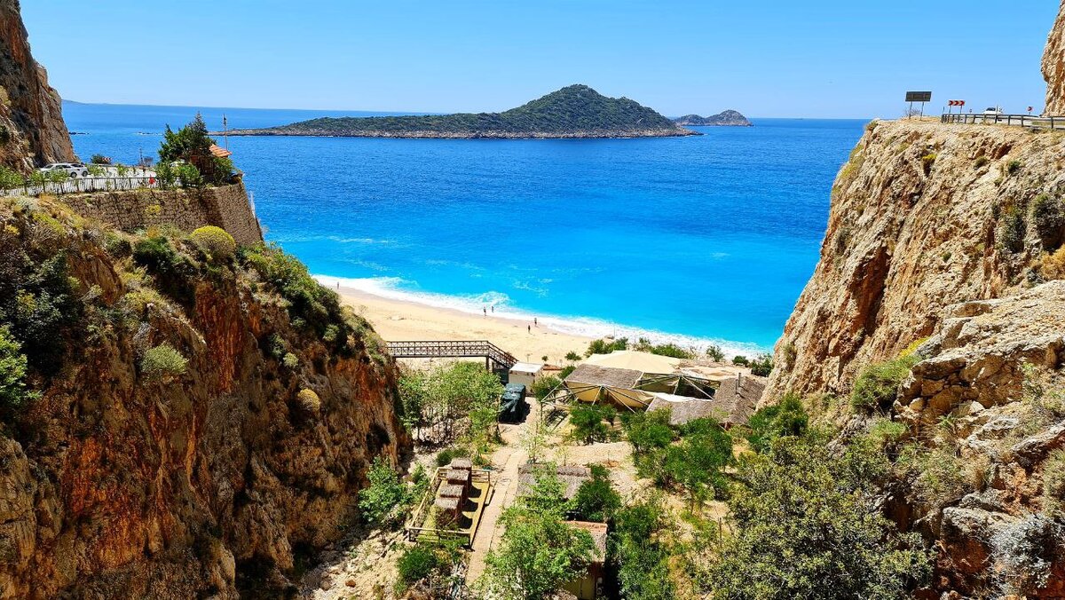 Пляж Капуташ Турция 2021