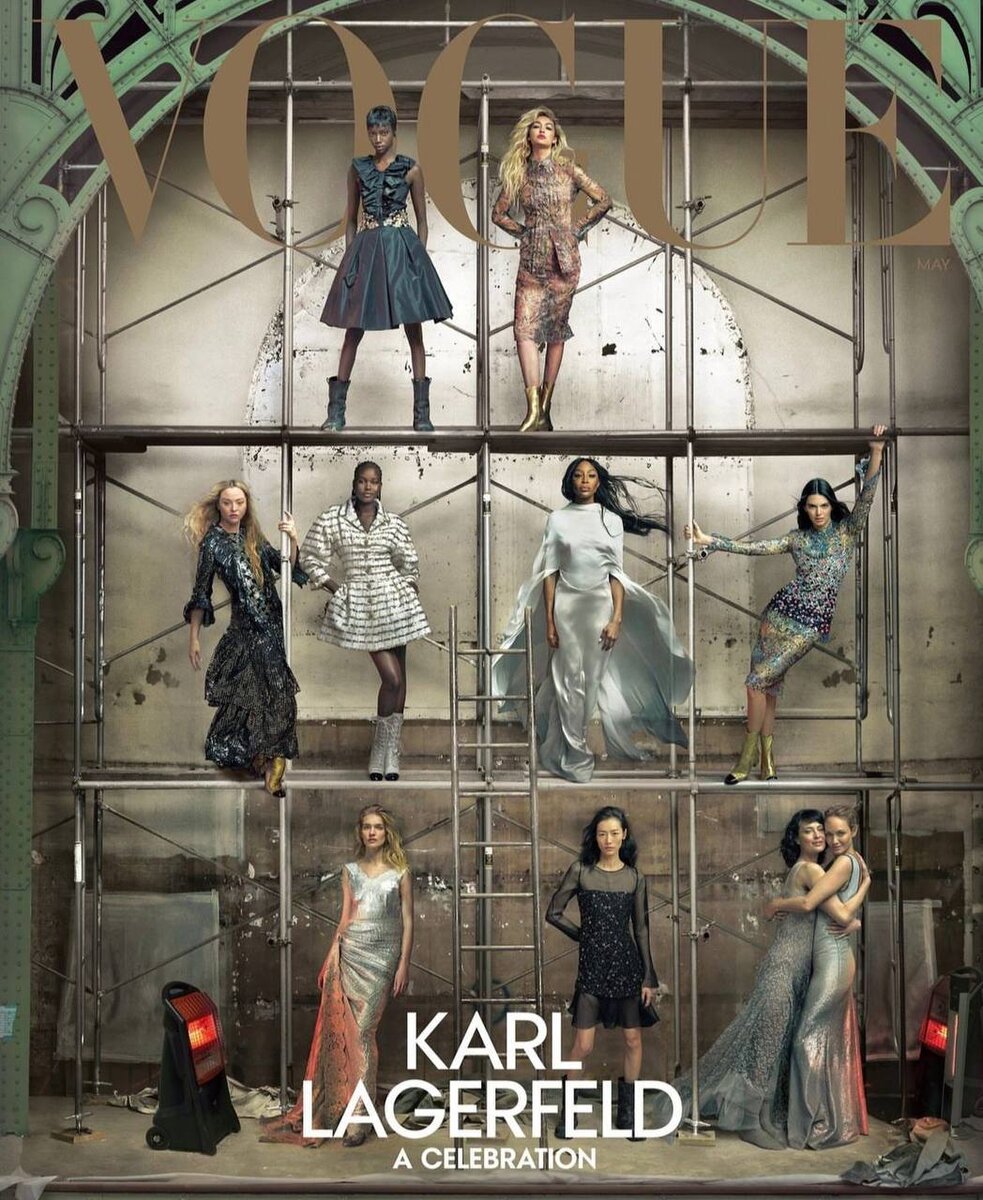  Для обложки была выбрана необычная локация— Le Grand Palais во время масштабной реконструкции.