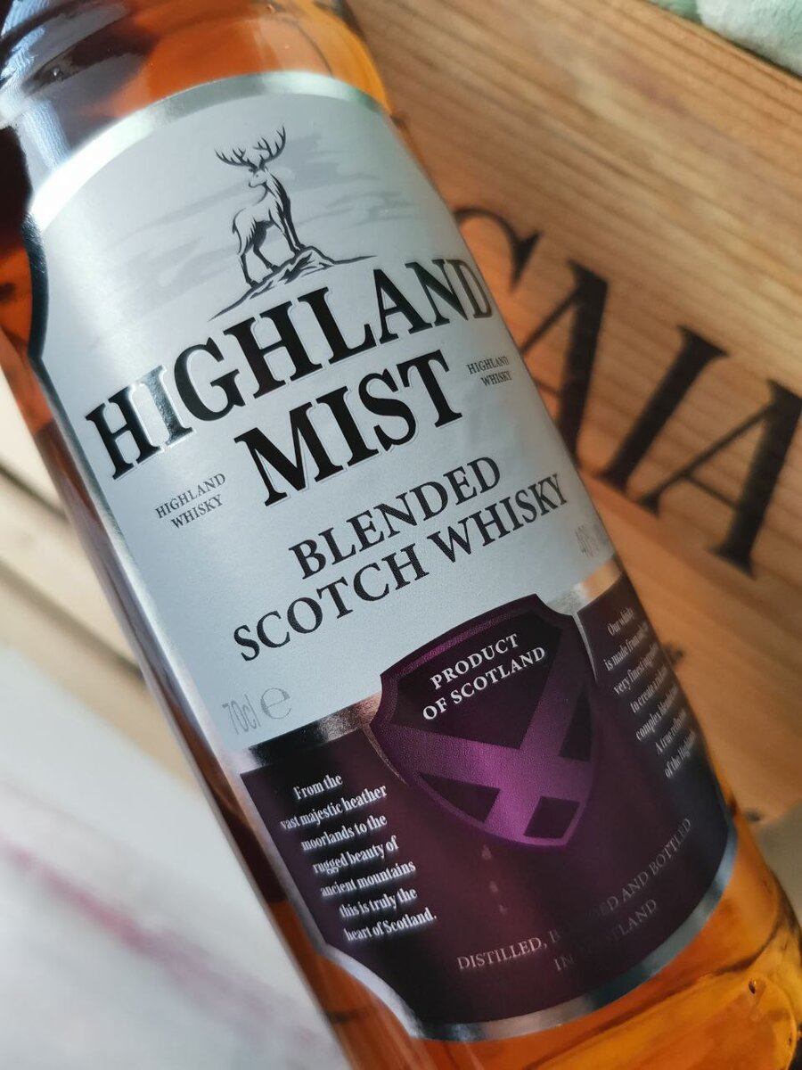 Виски highland mist купажированный