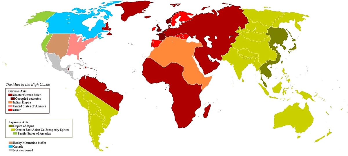 Карта мира после оккупации