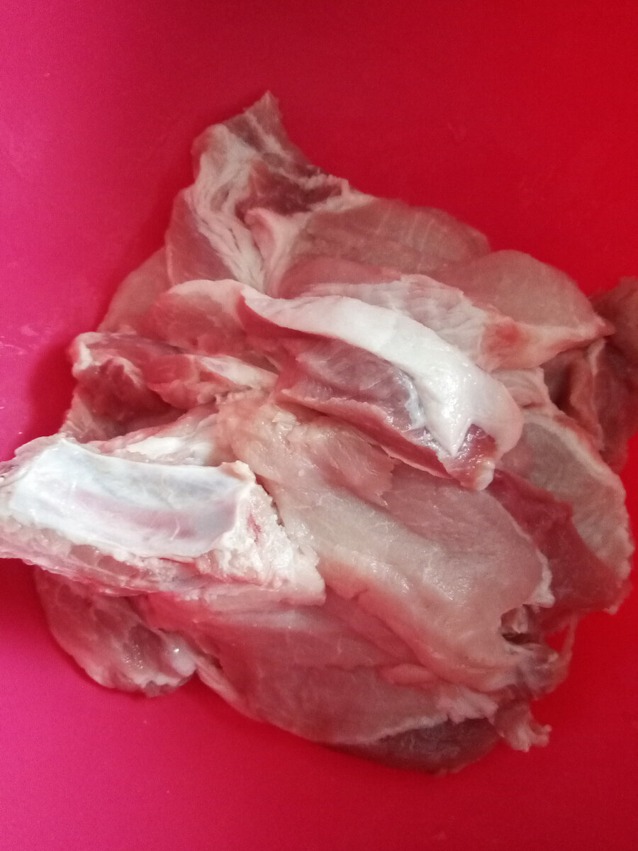 Свинья отбивная. 