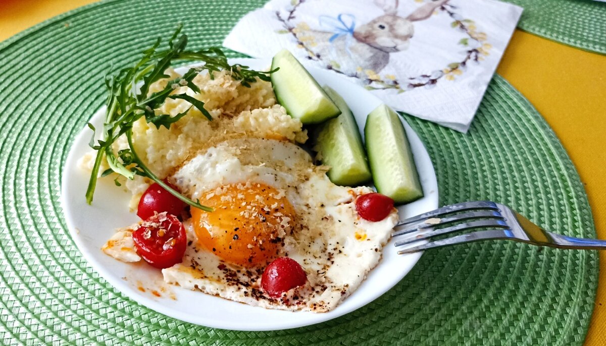 Яркий завтрак от Ольги З. Действительно приятное начало дня! 