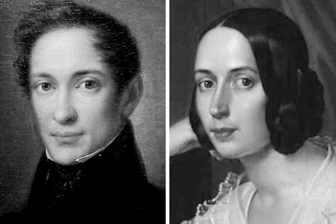 А.Герцен и Н.Захарьина