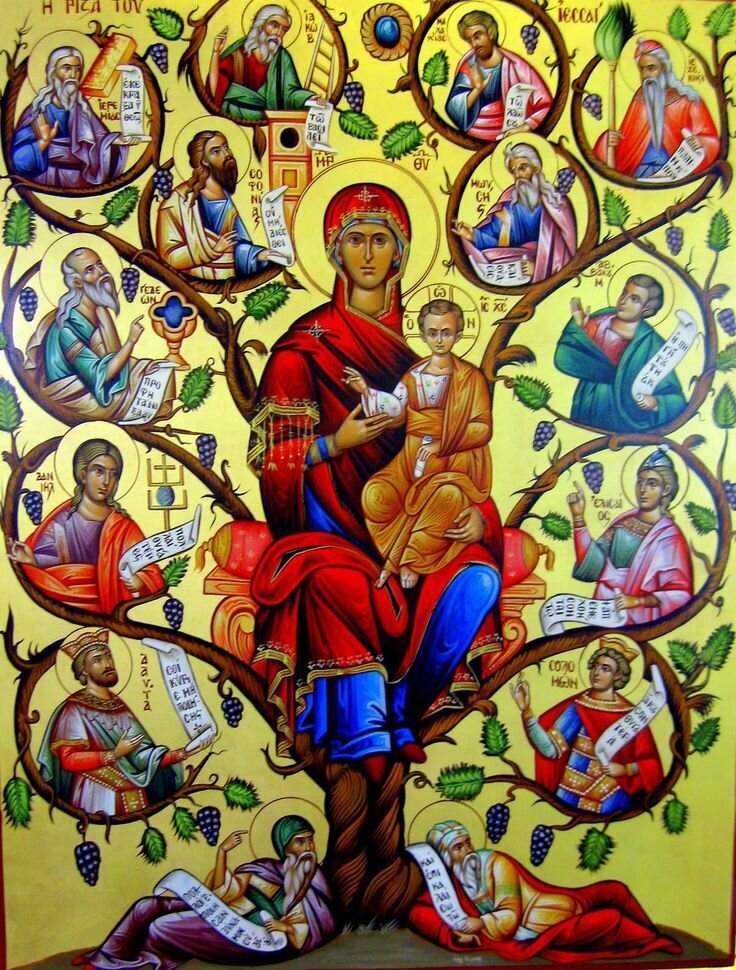 Фото из интернета. Яндекс картинки. Род Девы Марии.