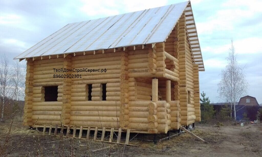 Срубы домов из бревна в Челябинске, проекты дома с ценами и фото