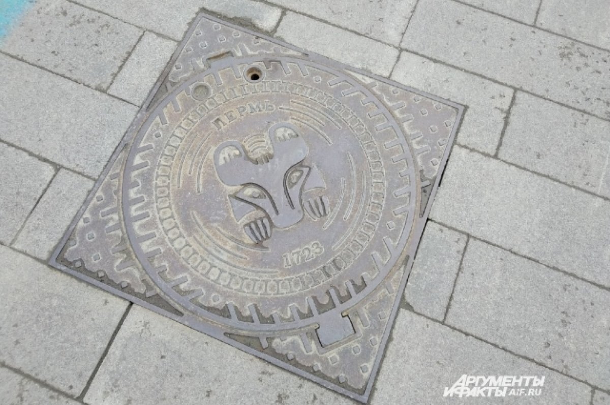    Неизвестный украл крышки от люков в центре Ростова