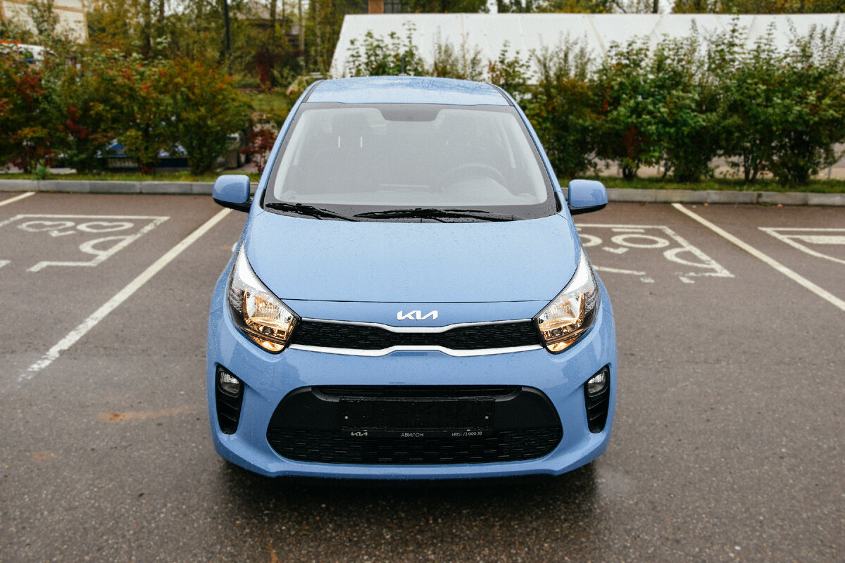 Kia Picanto голубая 2019