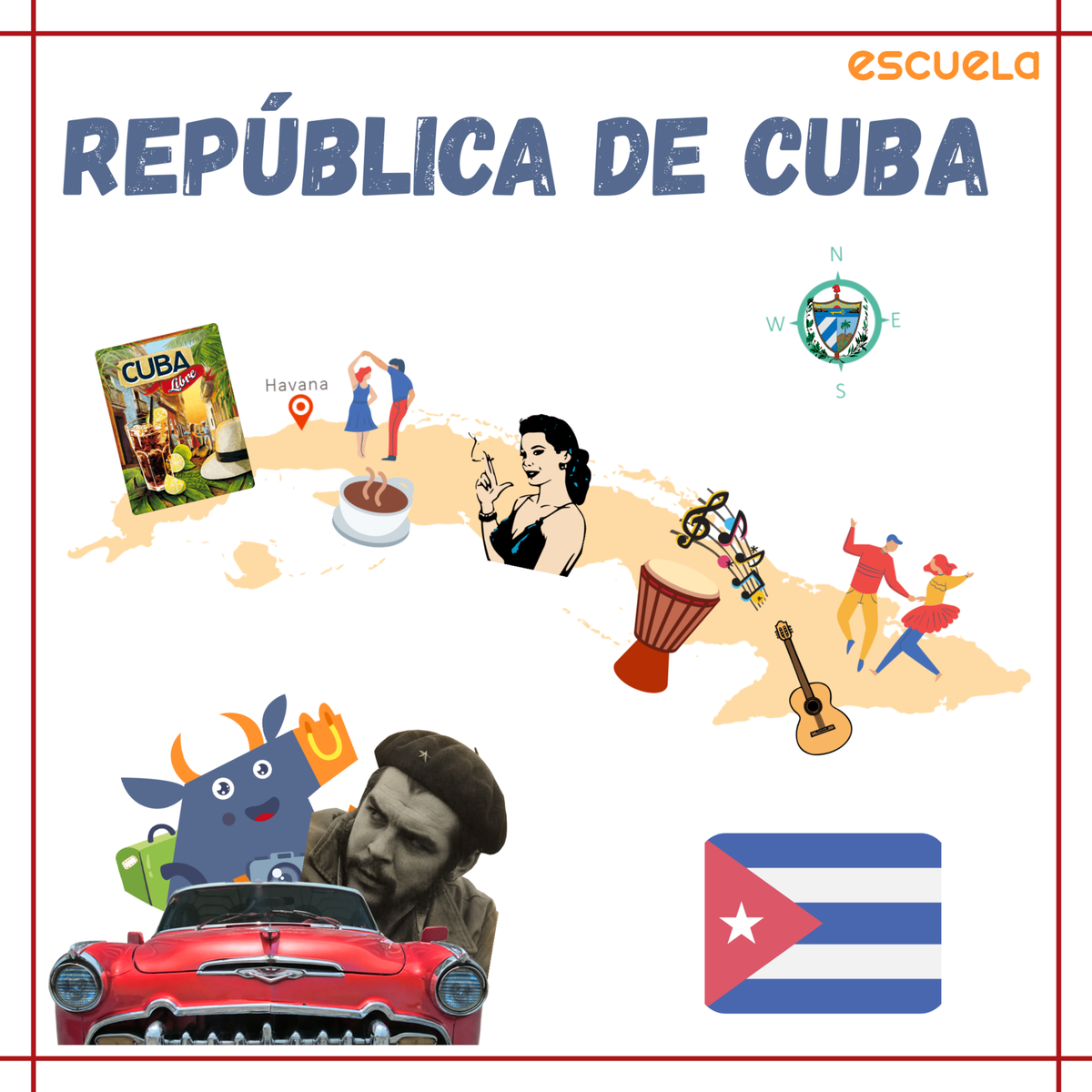 
⠀
Куба и Escuela