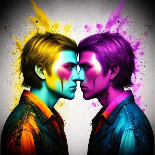 Фото автора. Борьба с самим собой.