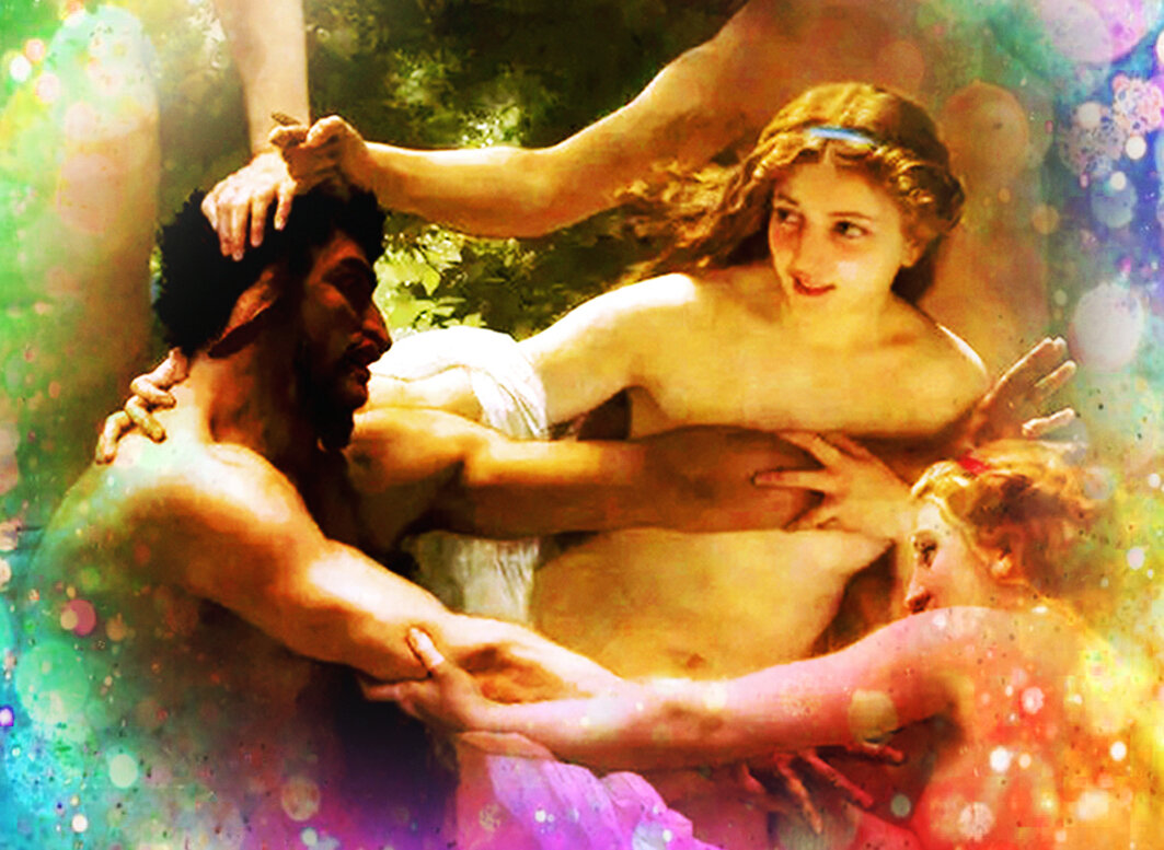 Коллаж автора с использованием собственного фото