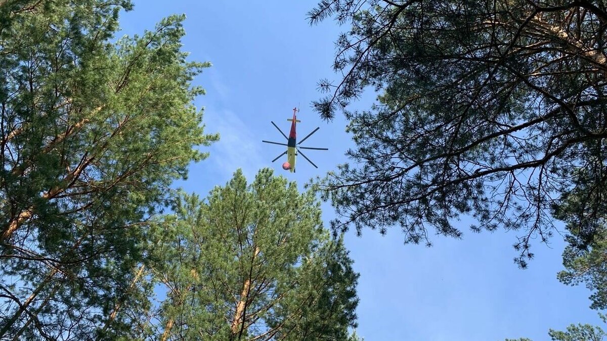     В Тюменскую область из Югры прибыл вертолёт Ка-32. Авиагруппа будет оказывать помощь в тушении природных пожаров в регионе.