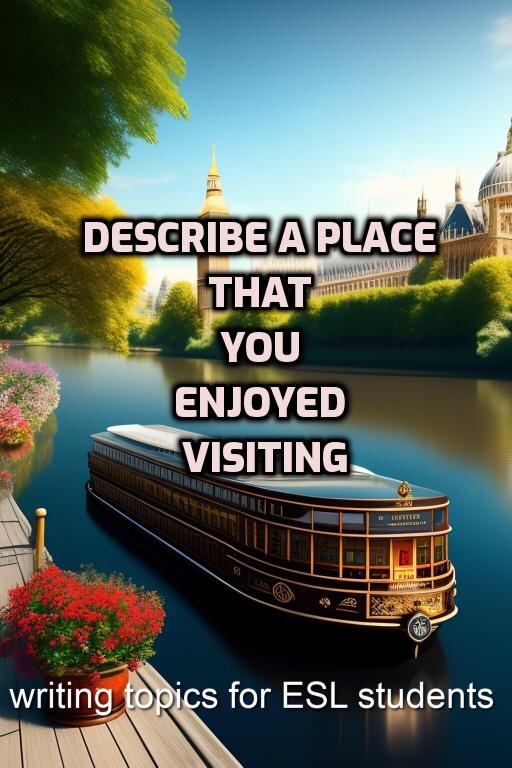 Describe a place near water (such as a river, lake or the ocean) that you enjoyed visiting