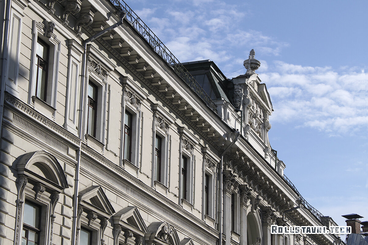 Рольставни верхних этажей