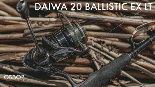 Daiwa 20 Ballistic EX LT 2500D. Недооцененная катушка.