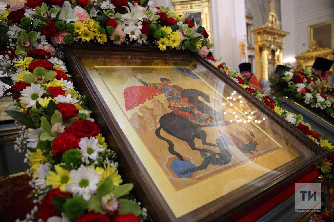 ​Имя Георгия Победоносца знакомо абсолютно каждому жителю страны. Фото: © Михаил Захаров / «Татар-информ»