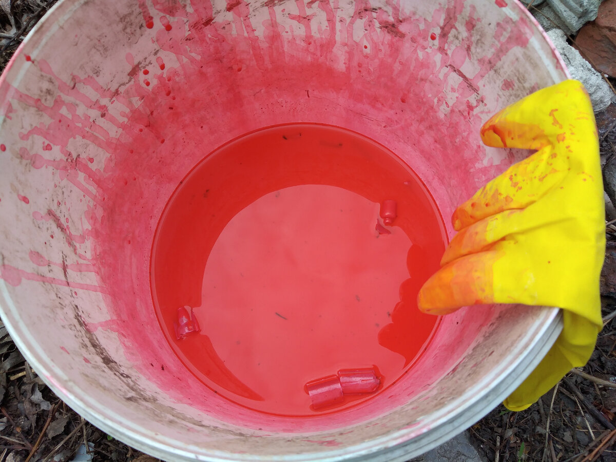 Ампулы разрезала и поместила в готовящуюся смесь, чтобы не было потерь препарата.