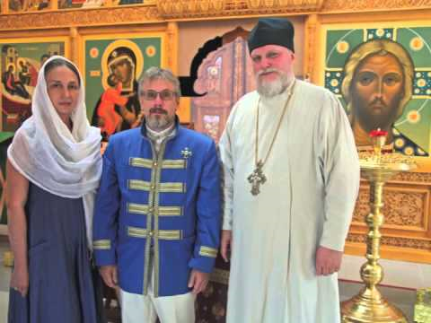 В.В. Бойко-Великий и Алексий Аверьянов в освященном раскольником храме