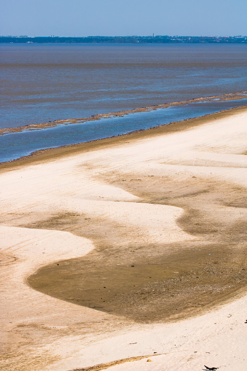 Как вам сибирские пляжи на Обском море, надолго ли ? Западная Сибирь ...