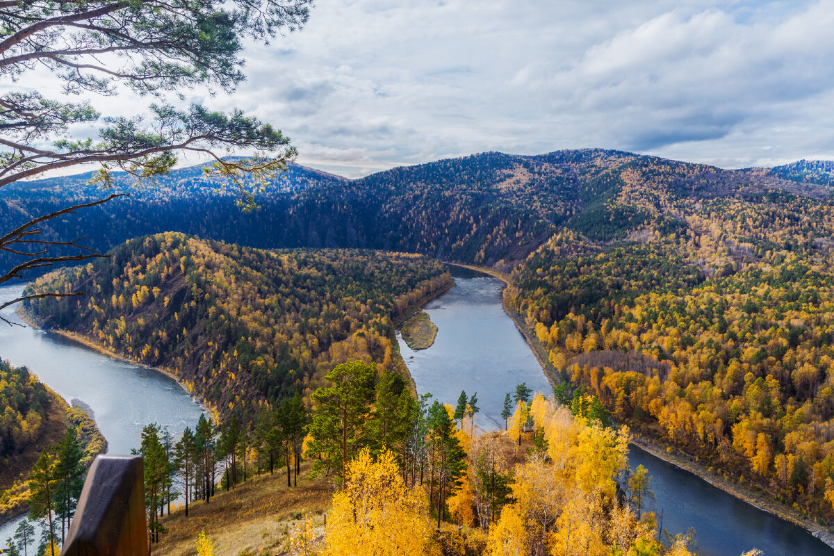 Природа Сибири. Манская петля 