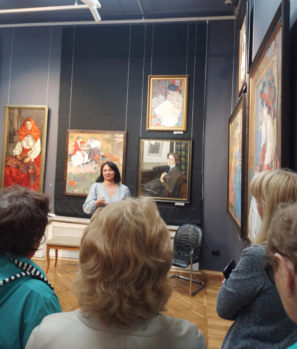 Выставка " Александр Бучкури и Елена Киселева "в Тульском музее изобразительных искусств.