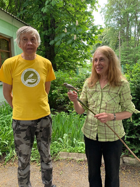    Владимир Иваницкий и Ирина Марова изучают курского соловья с 2014 года