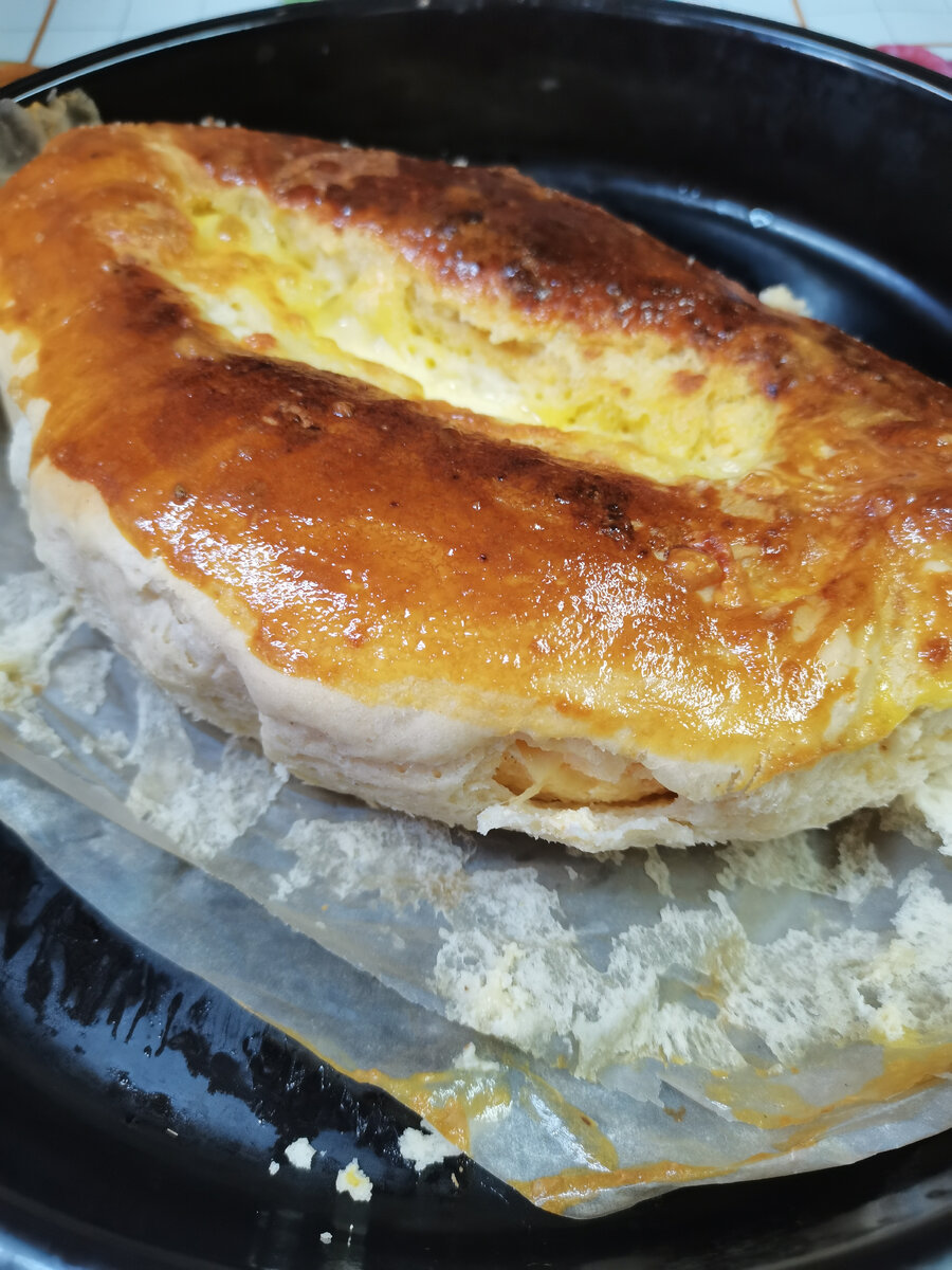 Хачапури в духовке. Фото автора.