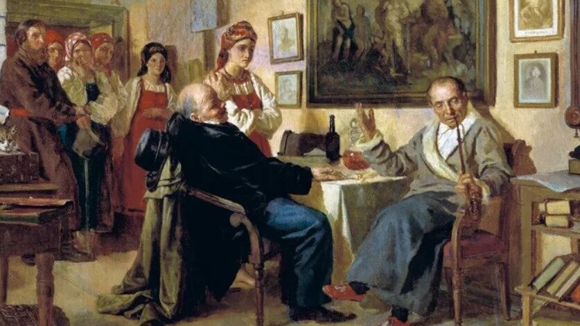 Договор о свадьбе между "крепостными"