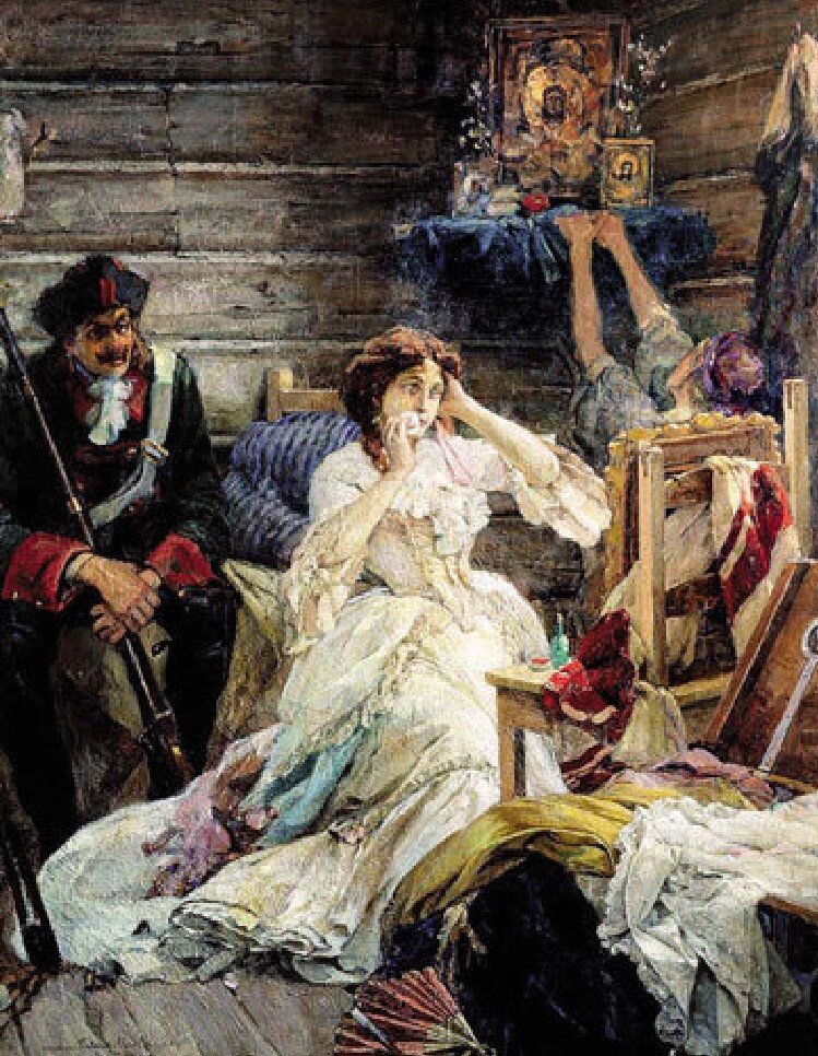 Мария Гамильтон перед казнью. П. Сведомский