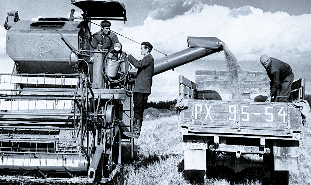  Зерноуборочный комбайн СК-3, 1958 г.