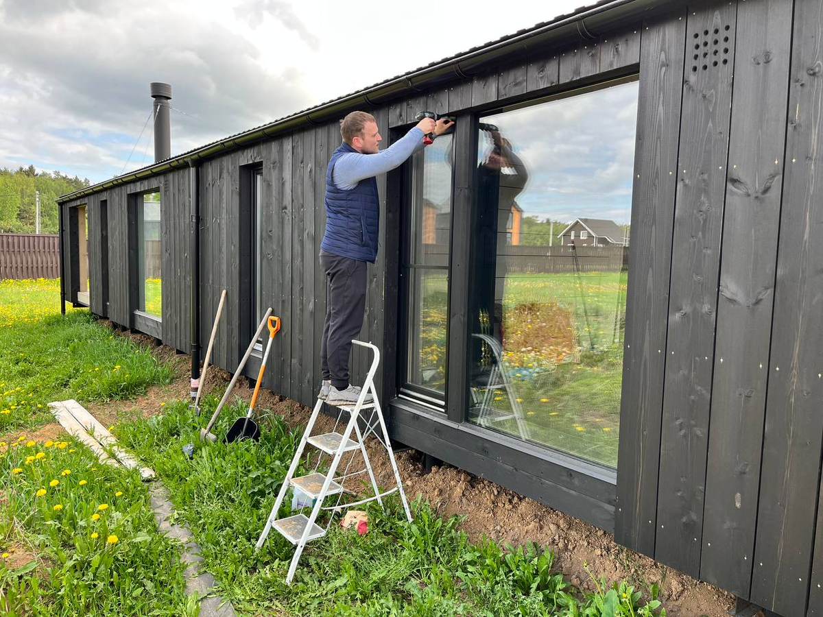 Установка москитных сеток