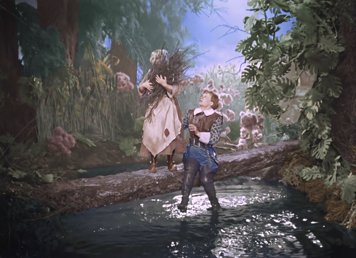 Кадр из фильма «Золушка» (1947). Скриншот.