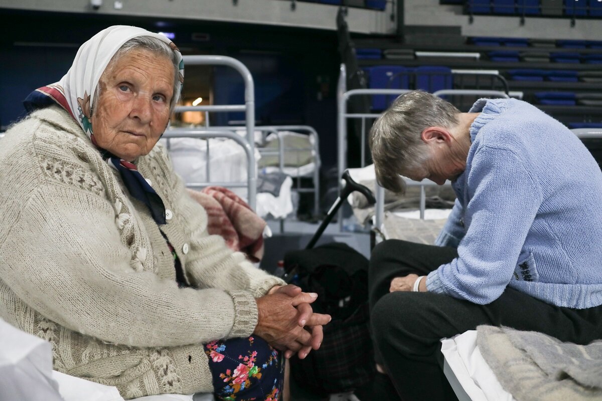 Жители Шебекино вынуждены покинуть свои дома.  Фото: Фото: Tsitsagi Nikita / news.ru via globallookpress.com / globallookpress.com