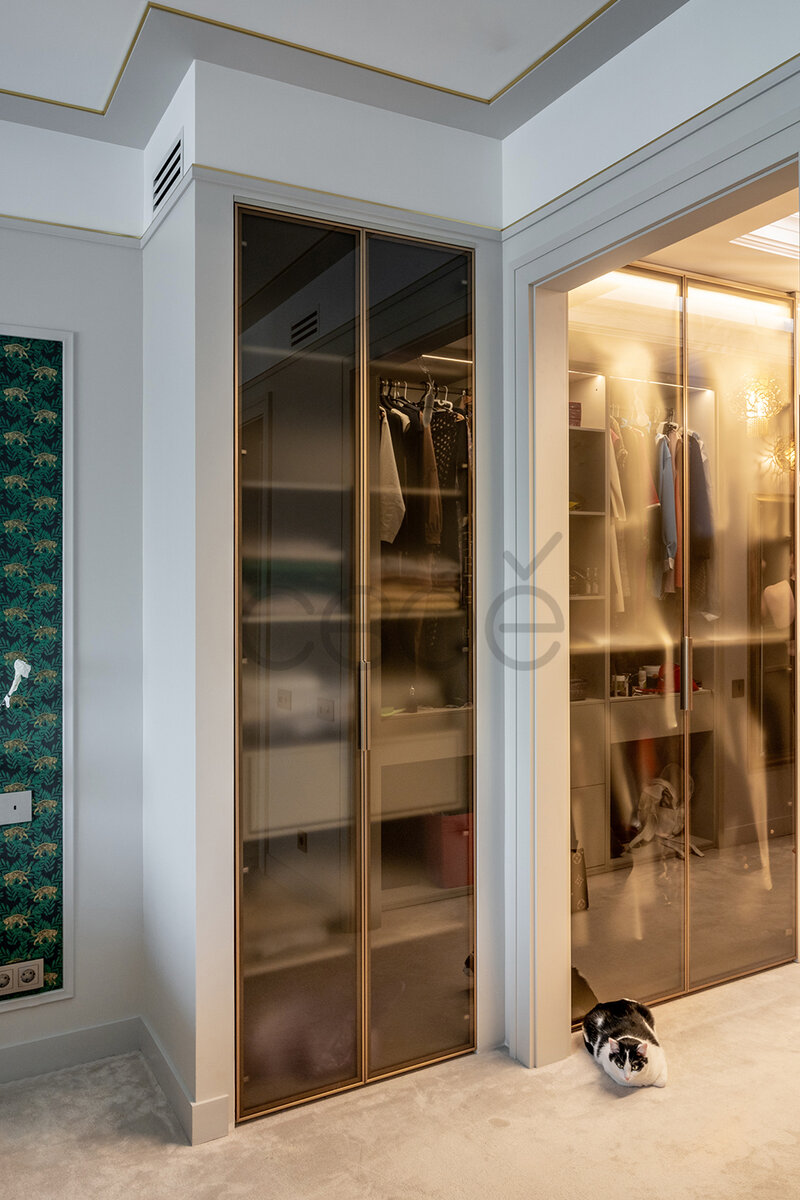 Гардеробная в спальне