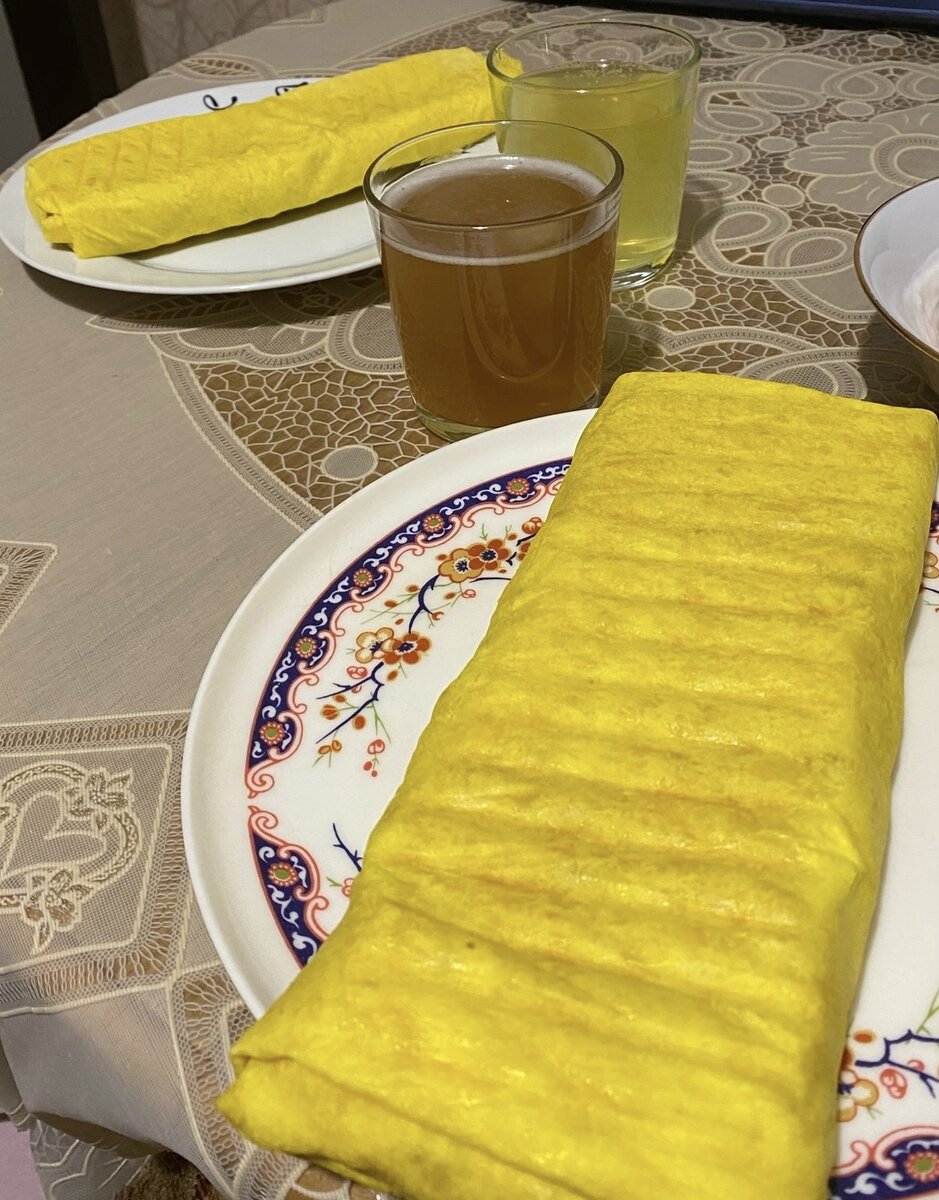 Можно использовать любой лаваш. А как же она хороша под пенное 🫢