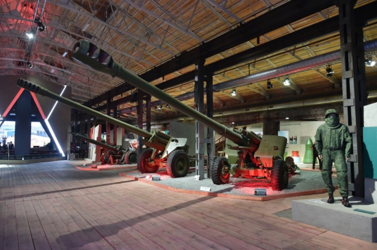    В Перми открылась масштабная выставка фестиваля «Оружие победы»