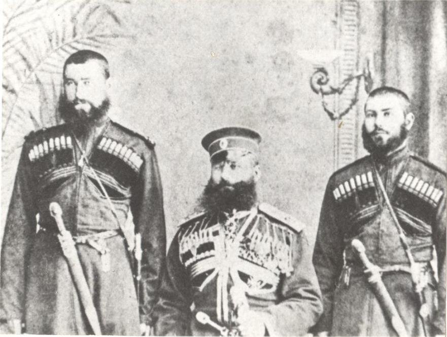 Казаки станицы Суворовской Свидины