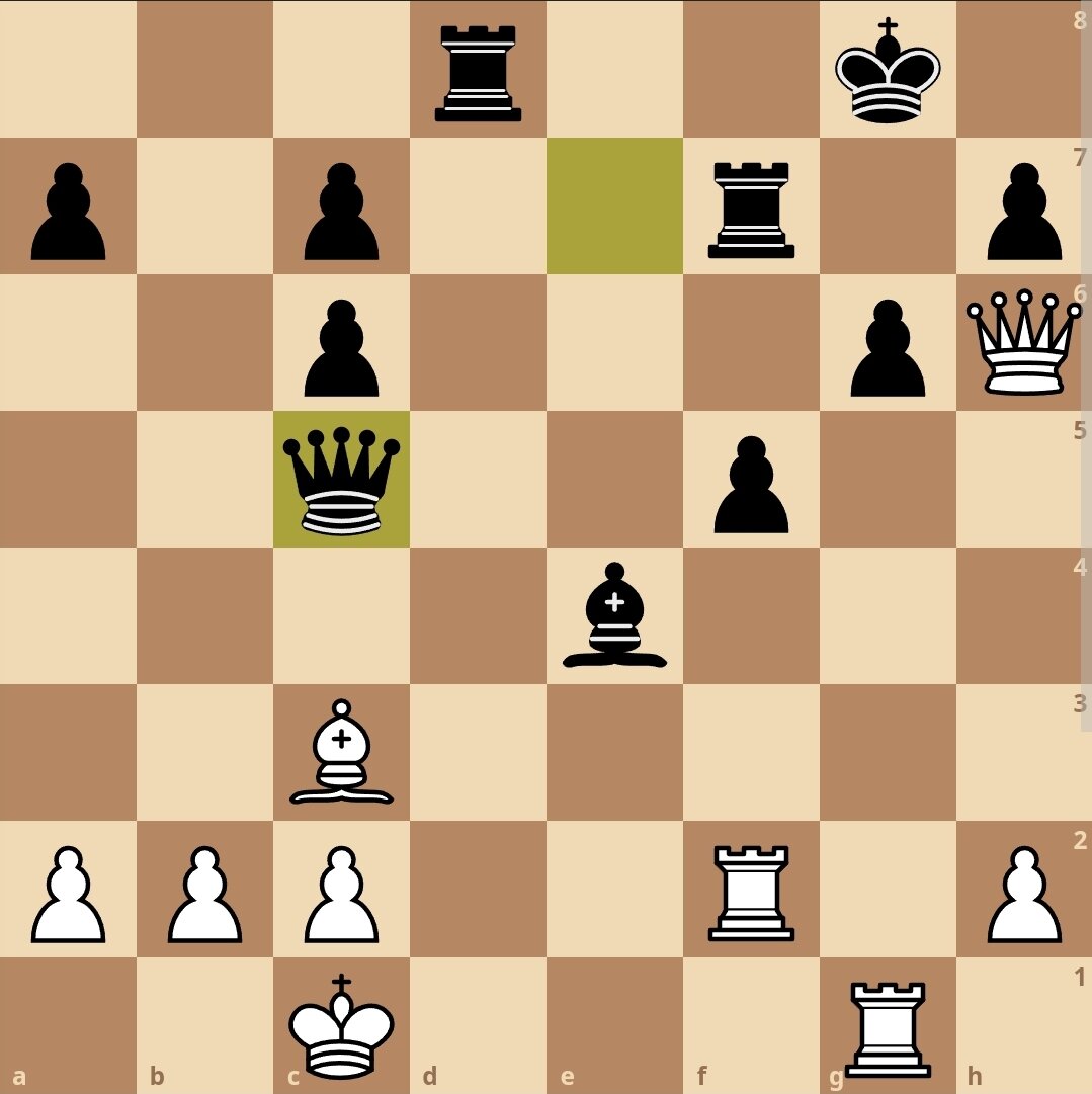 Ход белых. Мат в 2 хода