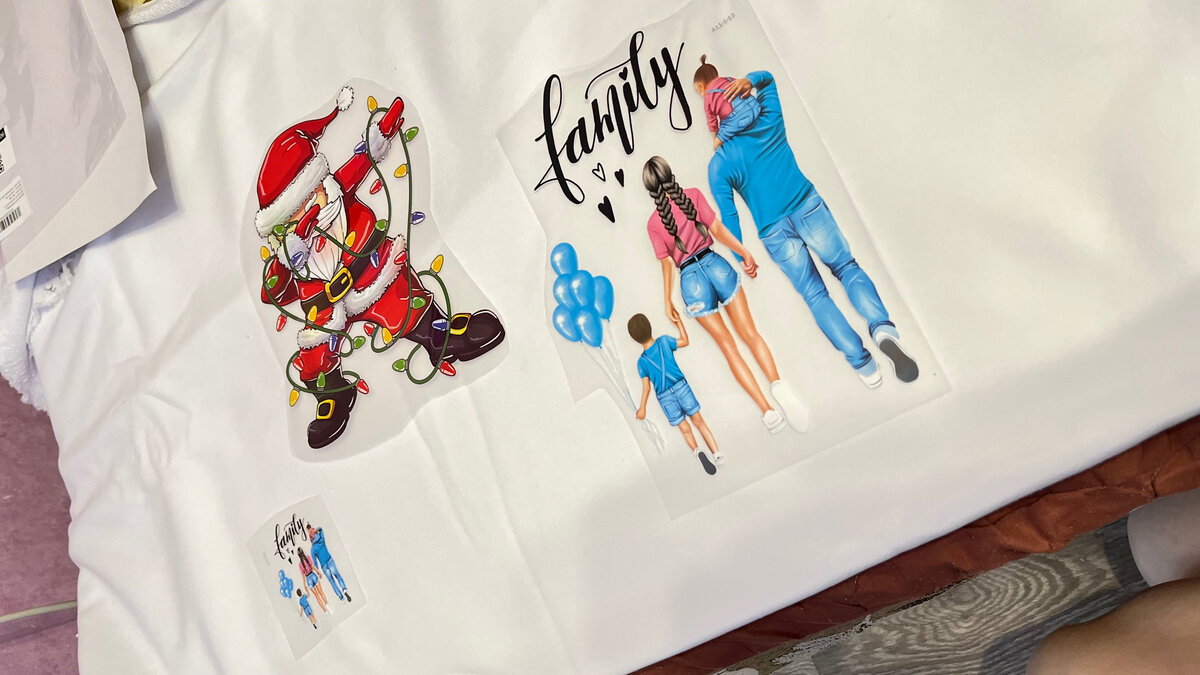 Выбор наклейки