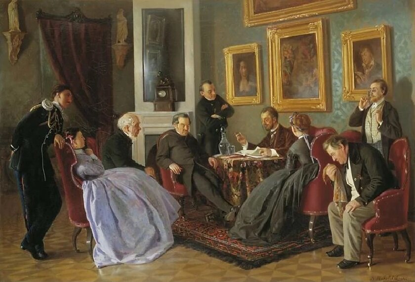 В XIX веке западники постоянно спорили со славнофилами о пути России