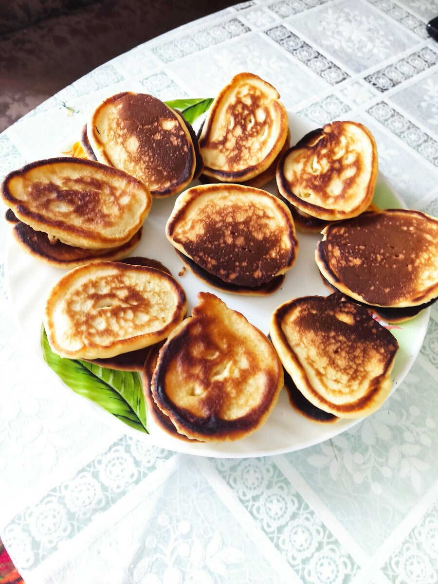 Что-то немного пригорело олади ☺