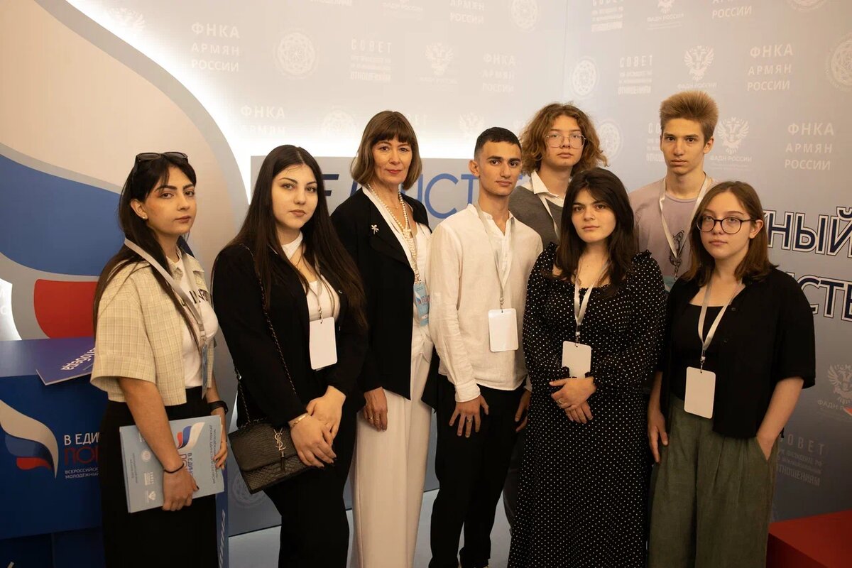 «Союз армян России» стал основным организатором проведения Всероссийского молодежного форума «В Единстве – Победа». Фоторепортаж