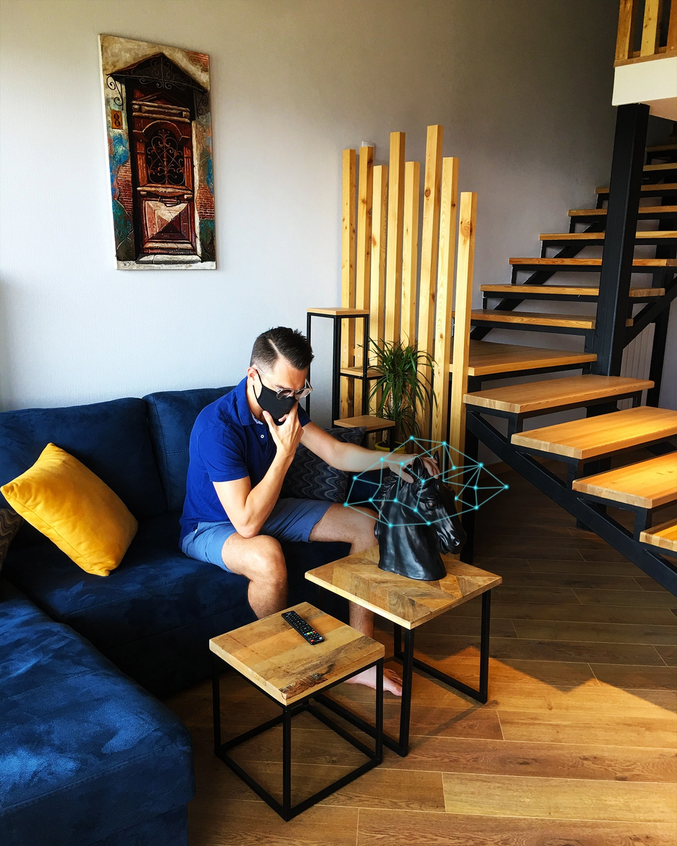 Общаюсь с нейросетью