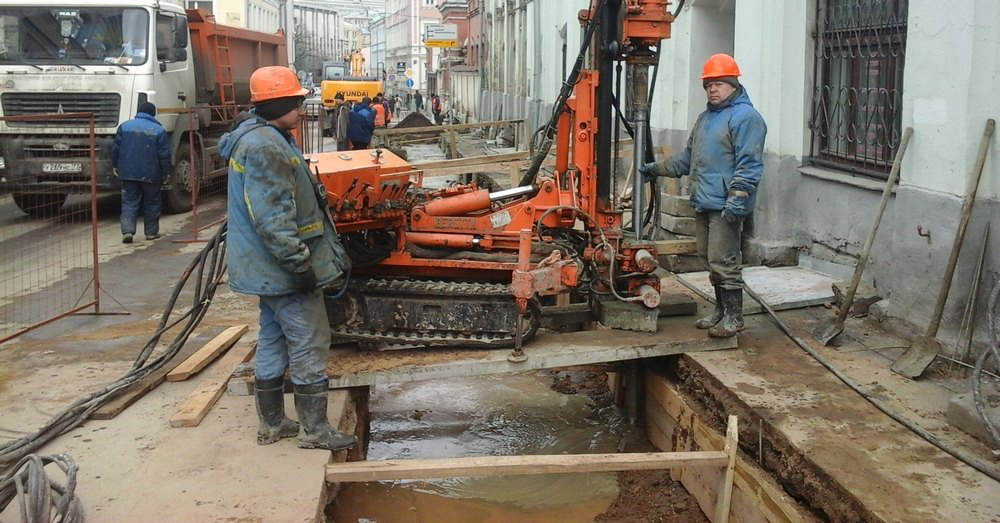 Работы по усилению фундамента здания